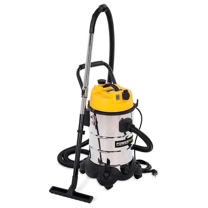 Aspirador automático seco-húmedo 30L Powerplus 1200W