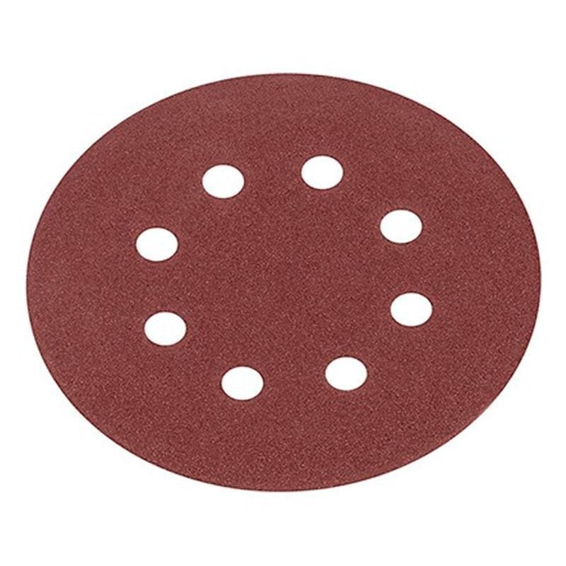 Disco de lija 125mm Kreator de Powerplus pack 5 unidades