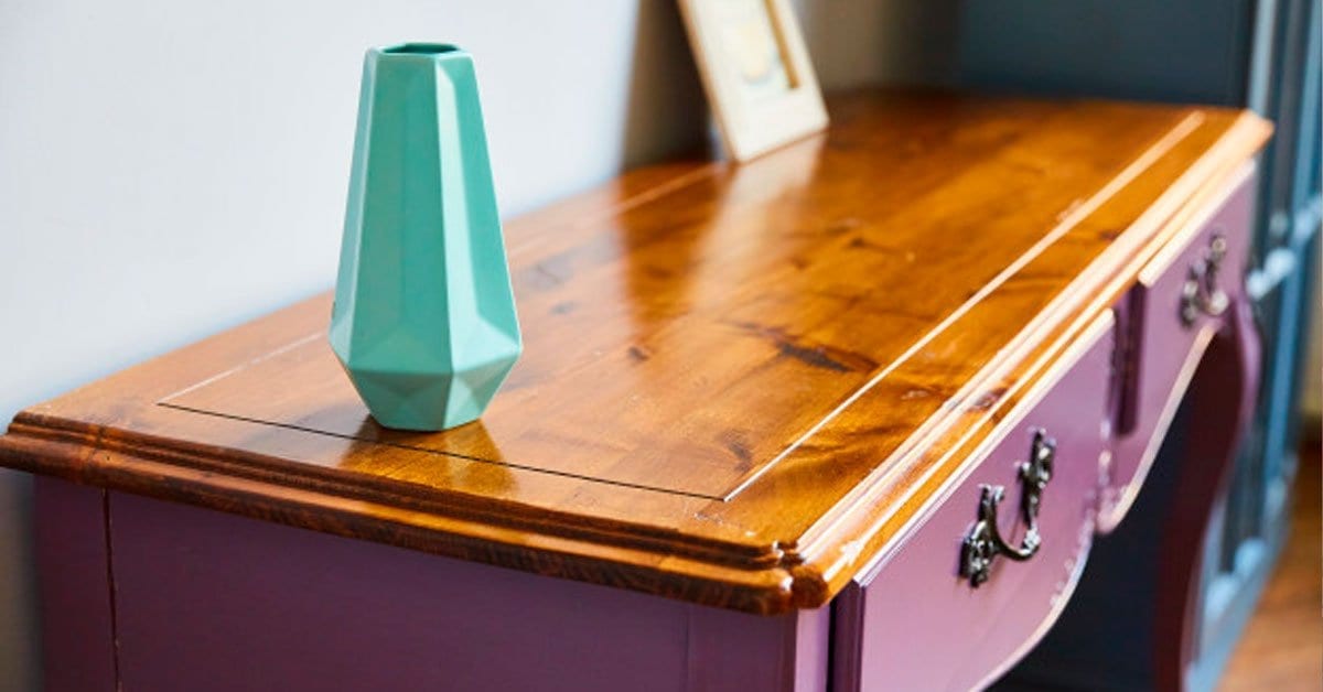pintar muebles estilo rustico